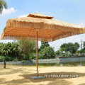 Parasol de parapluie de plage de cadre en aluminium de haute qualité